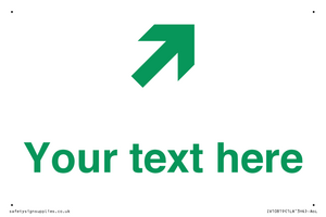 Custom Safe Condition inverse: Green Up right arrow